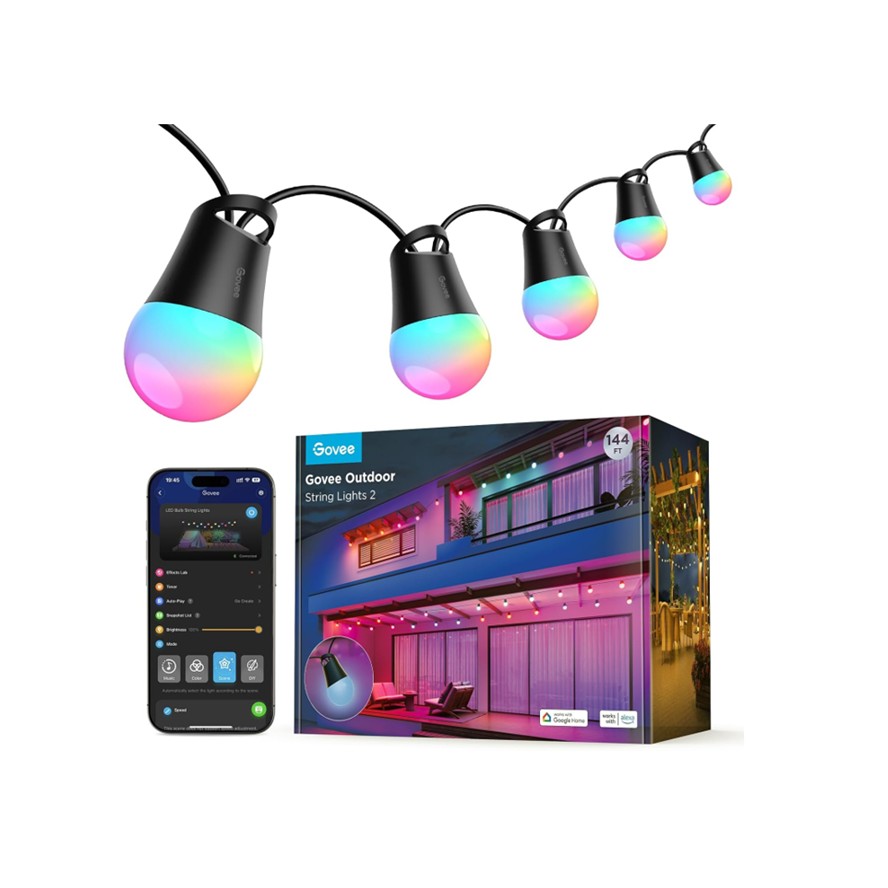 Govee Smart Outdoor String Lights 2