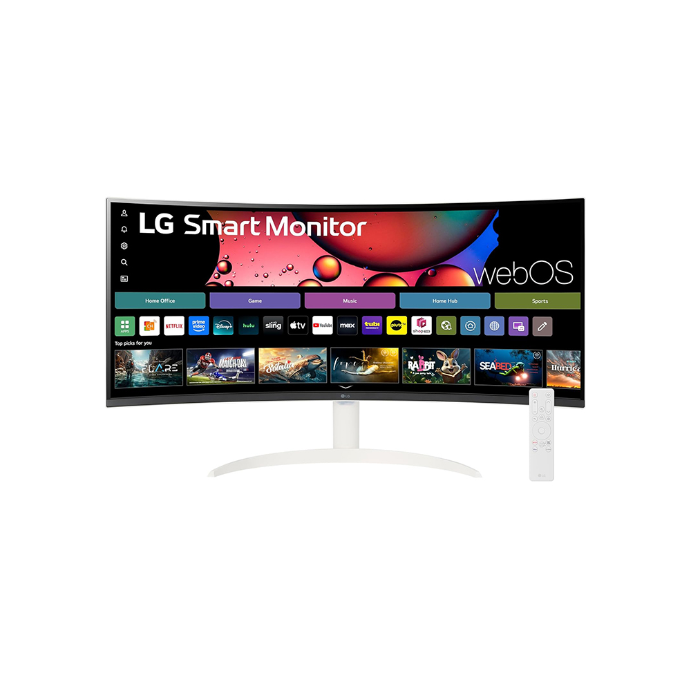 LG 34-inch Curved Smart Monitor (34SR60QC-W)