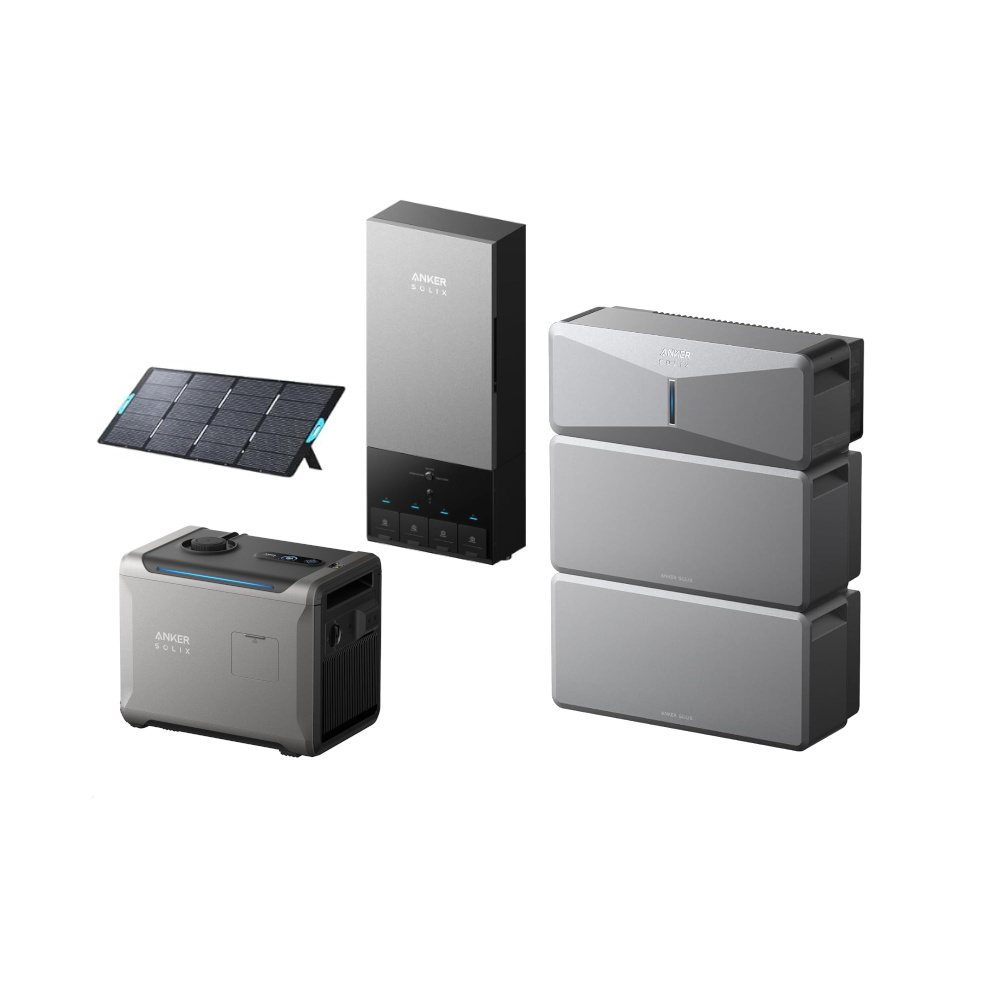 Anker SOLIX Whole-Home Backup Power System (E10 + Power Dock)