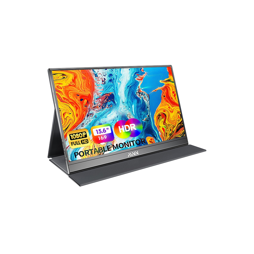 MNN Portable Monitor 15.6-inch w/Smart Cover